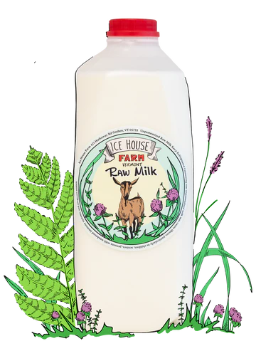 Raw Goat Milk Ice House Farm Vermont